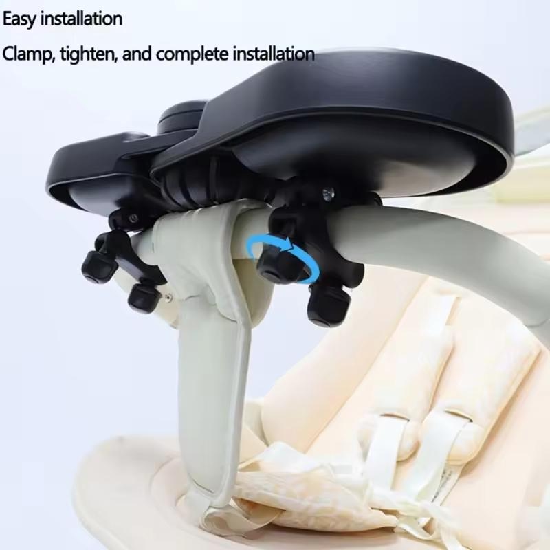 Universal Stroller Snack Tray with Phone Holder & Cup Holder, Adjustable Baby Stroller Accessory Tray, 2-in-1 Stroller Organizer for Snacks, Drinks & Phone, Fits 99% Strollers