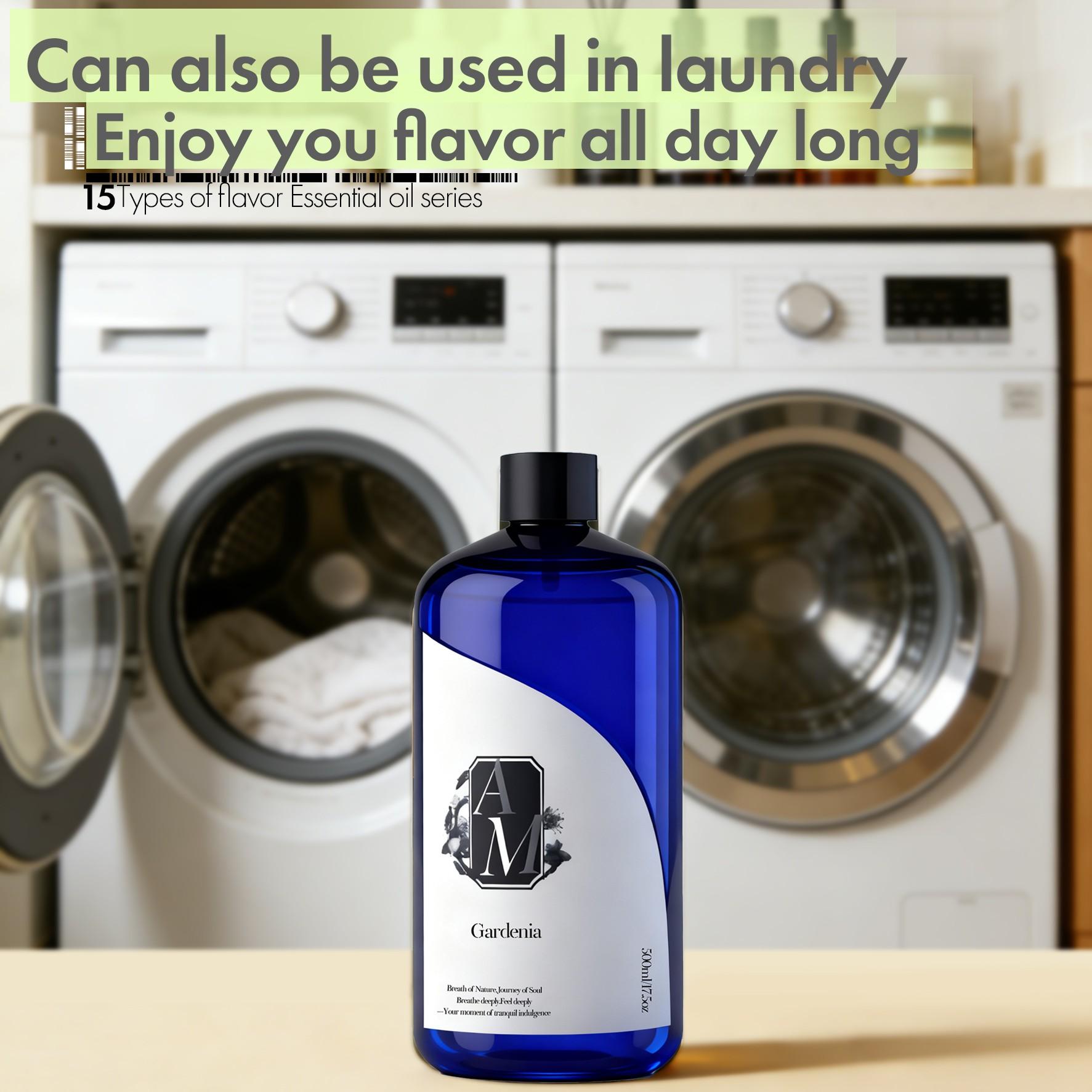 Shangri-La Scented 500ML Water-Based Aromatherapy Essential Oil, Reed Diffuser Refill Liquid, Home Indoor Air Freshener, Spa Therapy