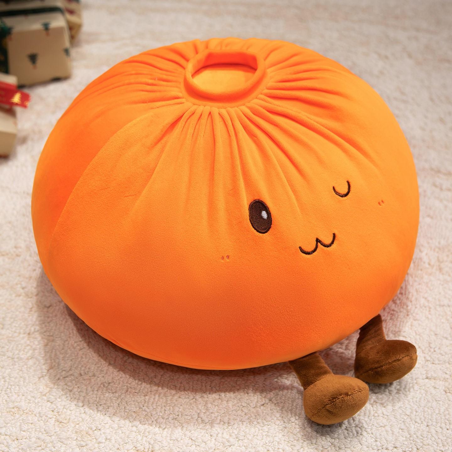 Giant Cute Baozi Plush Pillow, Ultra Soft Squishy Hug Toy, Cartoon Sofa Cushion, Large Comfortable Sleep Companion, Kids and Adults