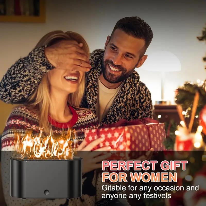 Portable Air Humidifier,Compact Air Humidifier with 7-color, Suitable for Home and Travel, Ideal for Asthma and Respiratory Relief, Face Care Product