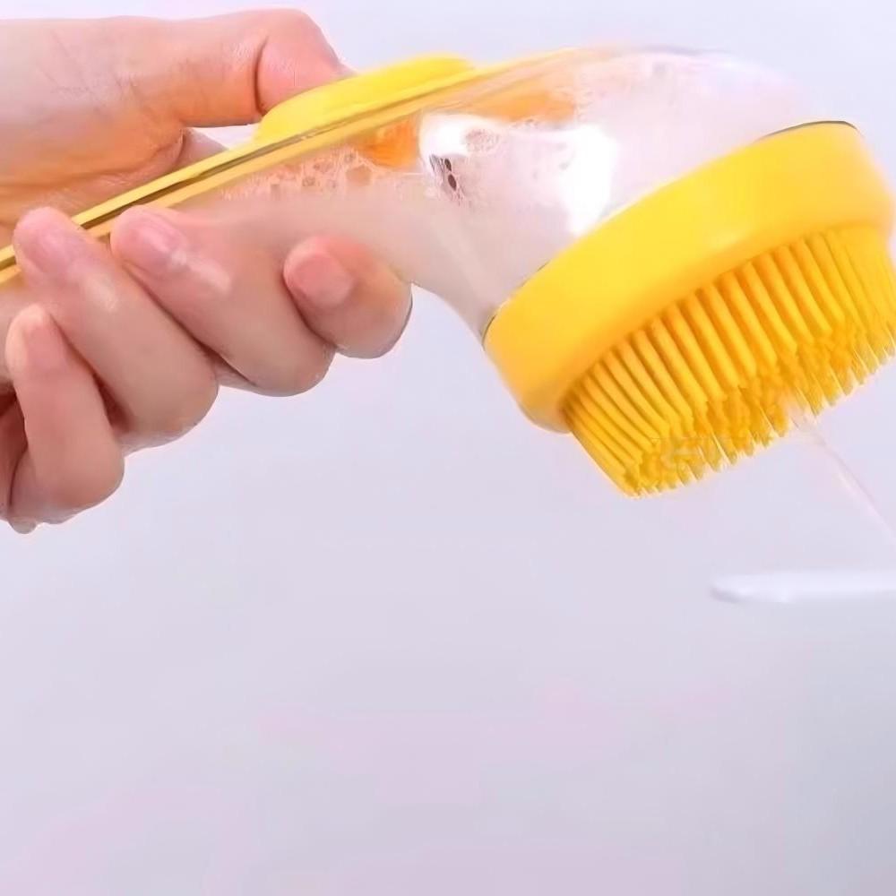 Pet Bath Brush for Cats and Dogs, Silicone Massage Brush, Dog Scratching Tool, Pet Grooming Supplies, Essential Pet Care Accessories