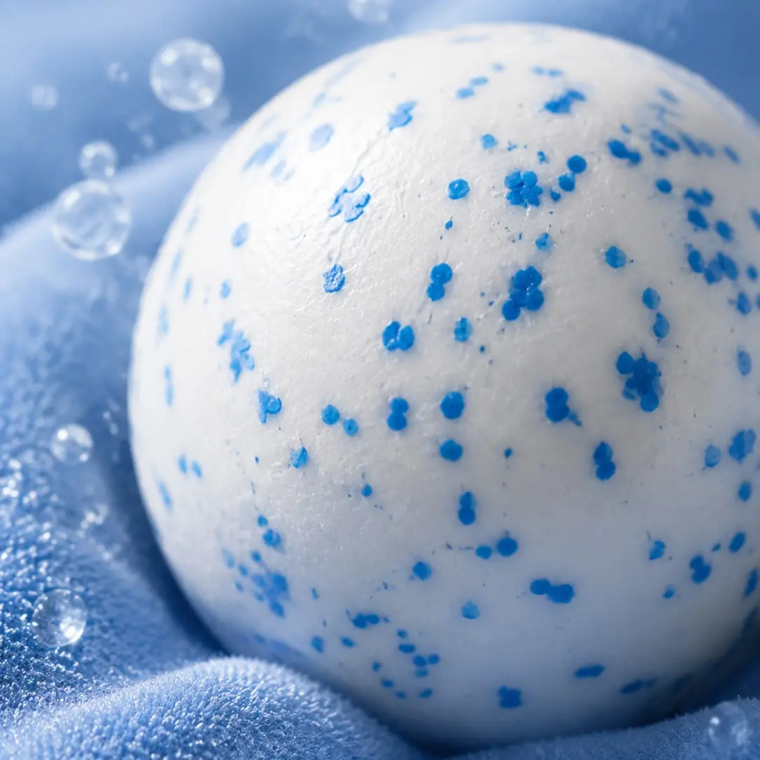 Base Blue Snowflake Spot Ball Stress Relief Toy, Soft Moldable Sphere, Kids Home Leisure Relaxation Toy, Ages 3+, Unisex