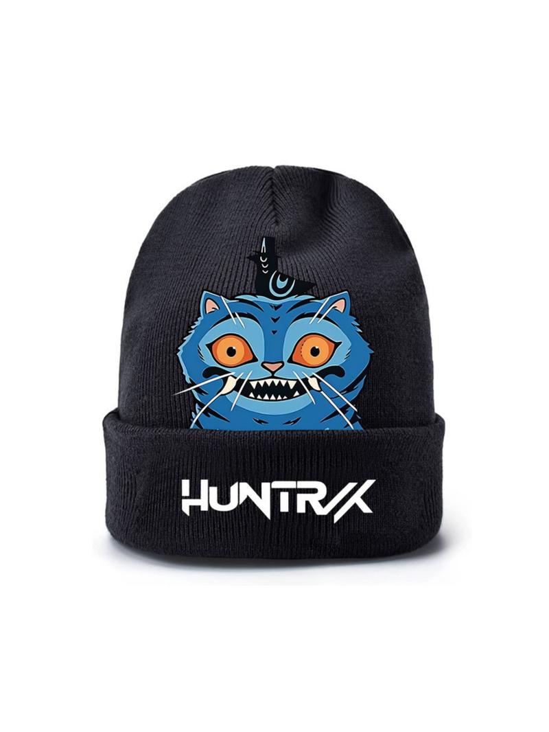 2025 New Style Kpop Demonhunters Printed Knit Cap Fleece Cap Beanie Hoodie Youth Unisex "Kpop Demonhunters" Same Style