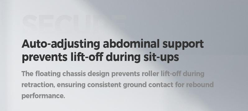 KEEP Ab Roller Wheel with Knee Mat, Automatic Rebound Abdominal Wheel with Elbow Support Ab Workout Equipment for Strengthening Core Muscles Abs Exercise Roller for Women Men