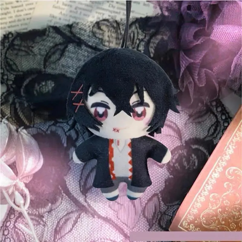In Stock Fukuya Tokyo Ghoul Gashapon Plush Doll 8cm Hanging Ornament Bag Charm Suzuya Juuzou Arima Kisho Toy For Anime Fans