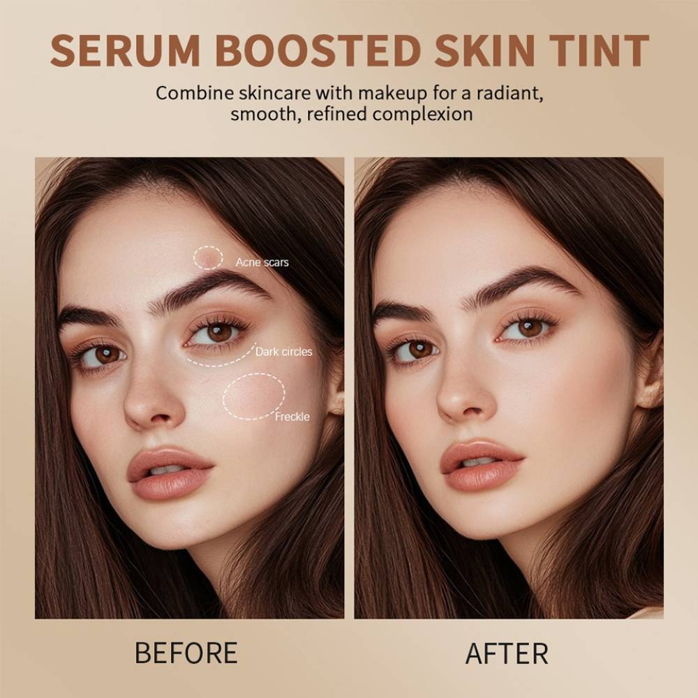 Colored Solid Essence Foundation Make-up Cream Smooth, Long Lasting Moisturizing Coverage and Natural Naked Makeup Repair Cream Natural Everyday Makeup Stick