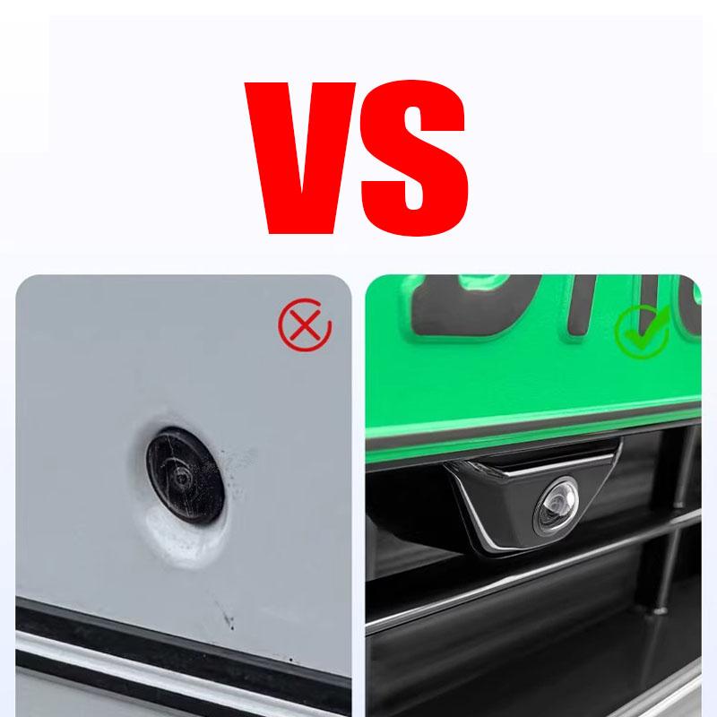 Universal Car Camera Lens Protector 2PCS Rear View Backup Camera Cover 360° Camera Protection Anti Scratch Waterproof