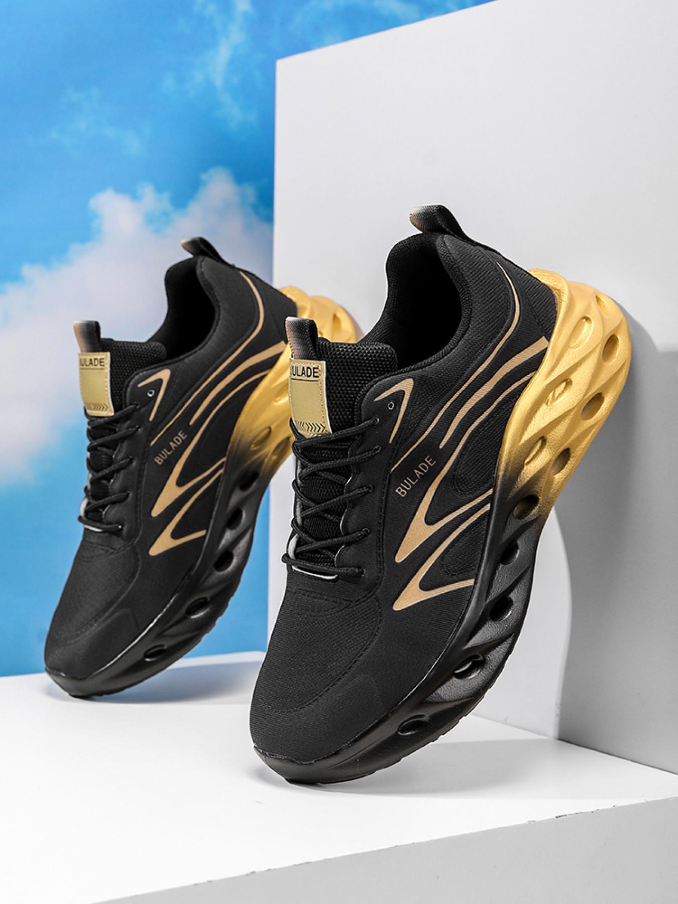 1 Pair Men's Wear-Resistant Running Shoes: Lightweight & Breathable, Suitable for Work & Daily Casual Wear