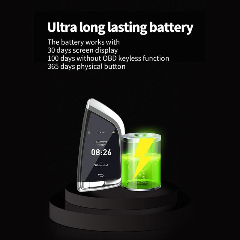 New UI Interface MFi Function Modified Universal Boutique Smart Remote Car Key LCD Screen Truck