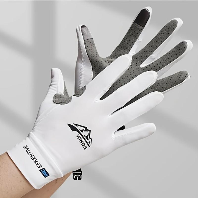 Outdoor Full-Finger Protective Gloves, Touchscreen Responsive, Non-Slip Palm, Multi-Functional Sports Gloves for Hiking, Cycling, Fitness