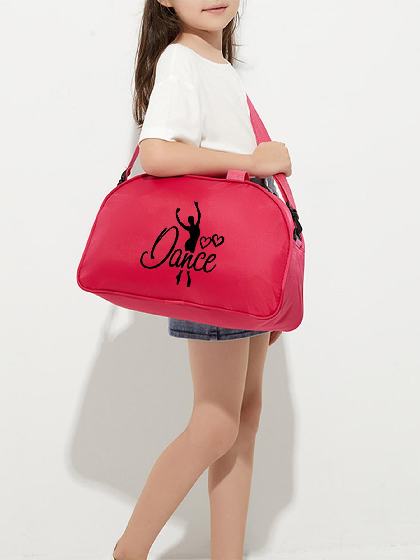 Dance Dance Bag Handbag Crossbody Two-In-One Large Capacity, Dedicated Dance Student Bag, Yoga Fitness Travel Bag
