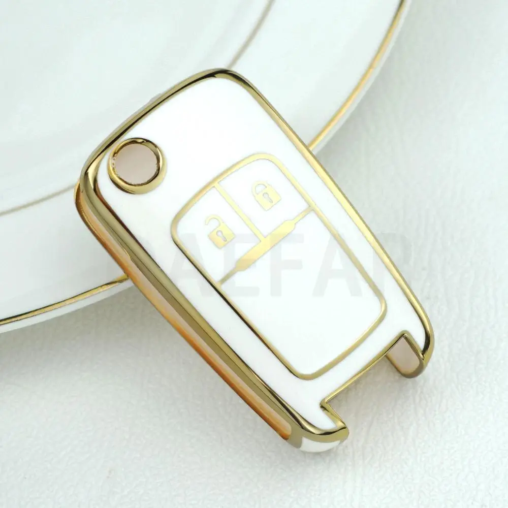 2 - Gold Line White
