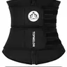 Plus Size Letter-Print Zipper Velcro Waist Trainer, High-Stretch Tummy-Control High-Waist Shaping Cincher for Women, Birthday Outfit Shapewear for Black Girls, Body Shapers, Waist Cinching Shapewear
