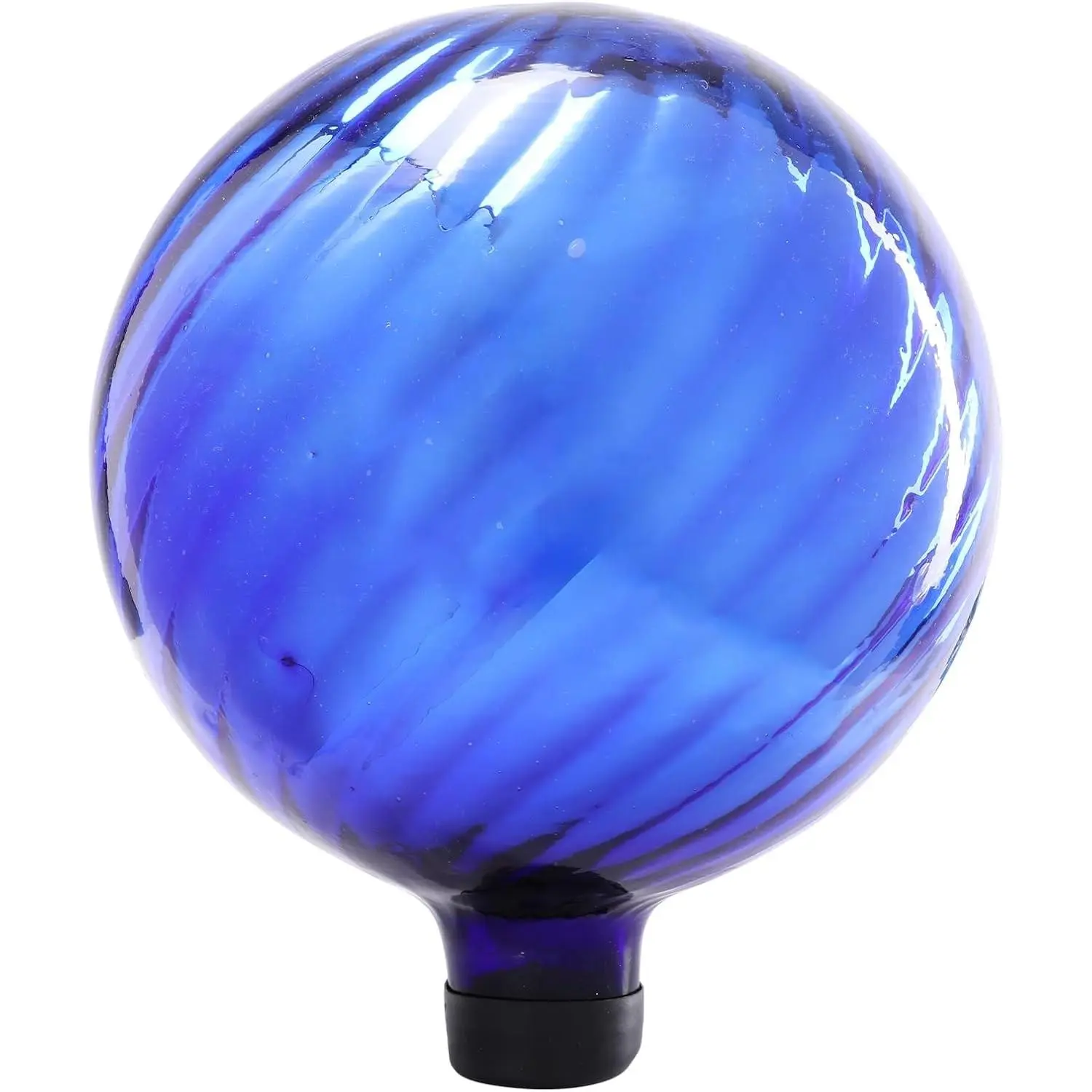 Gazing Ball, Garden Mirror Gazing Globe for Outdoor Yard Decor, 10" | Garden Globes, Glass Mirror Polished Hollow Ball Reflective Garden Sphere for Home Garden Lawn Outdoor Yard Decorative