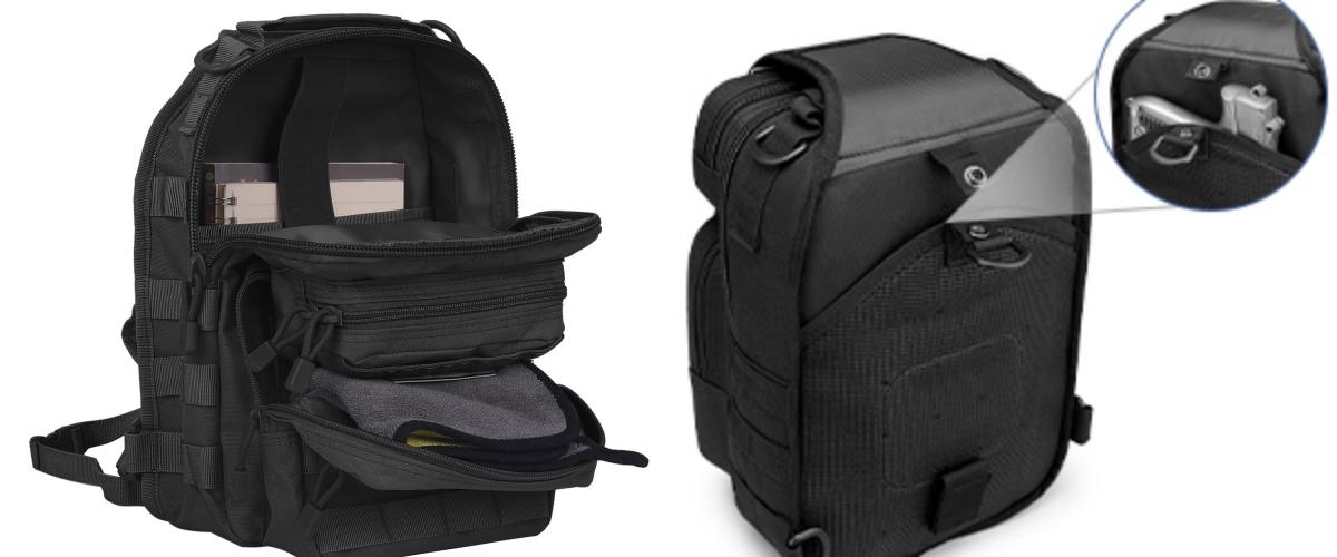 Tactical Sling Bag Backpack Military Rover Shoulder Sling Pack Small EDC Crossbody Chest Bag for Men, All-Season Use