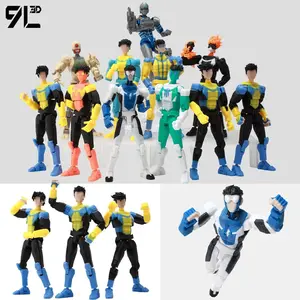 9L3D Lucky13 Dummy13 Action Figure Toy 3D Printed Movable Robot Doll Multi-Jointed Nova Figure Desk Decoration Collectible Gift