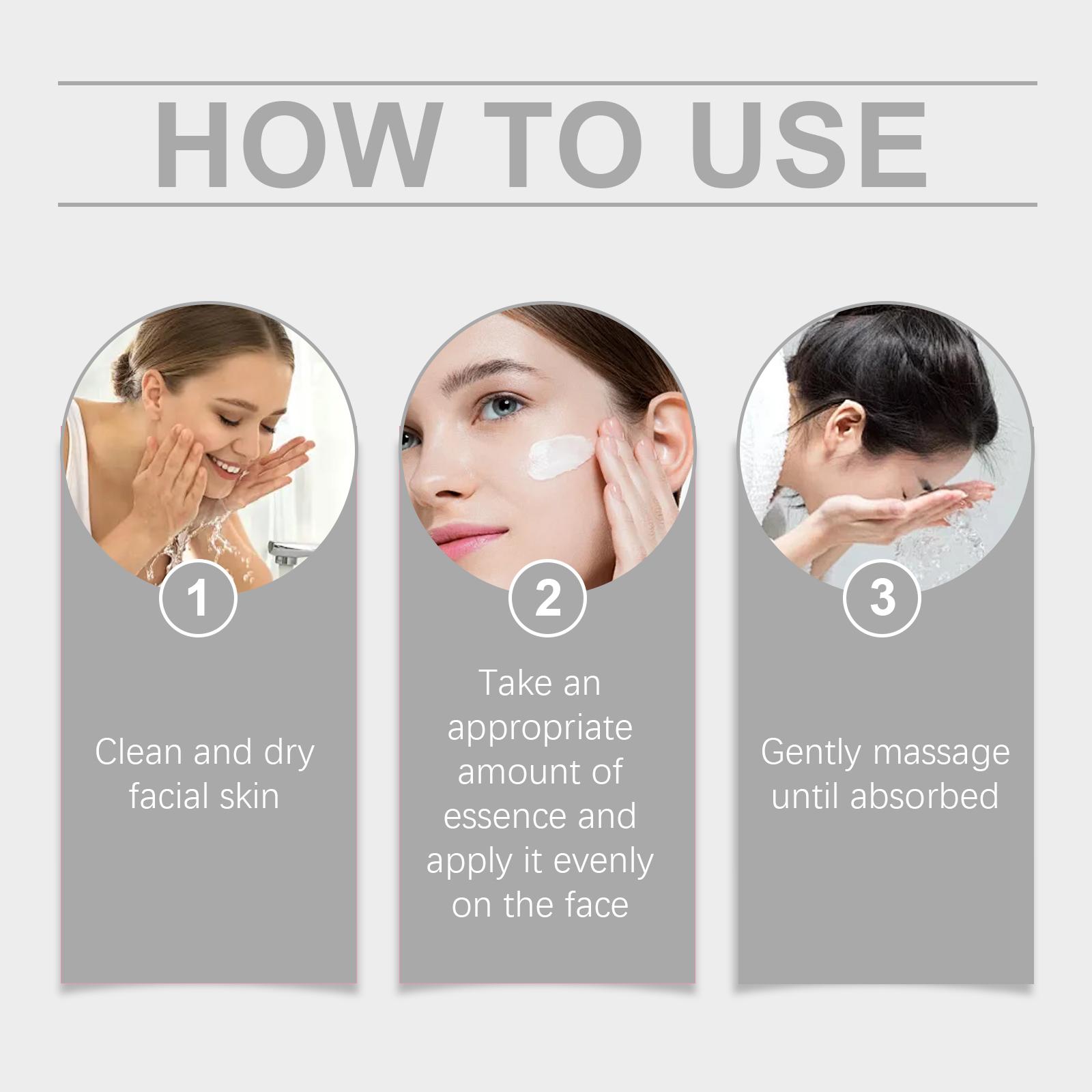 Centella Asiatica Serum (50ML), Natural Ingredients, Tightening & Hydrating, Reduces Acne, Smooths Skin, Daily Facial Care Essence