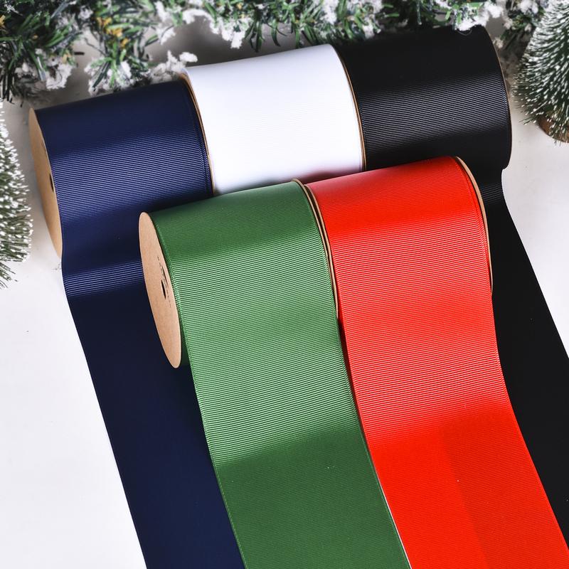 RUSPEPA Thread-Style Fashion Gift Wrapping Ribbon—Ideal for DIY Crafts, Gift Bags, and Bow Making—100% Polyester—Extra-Long Length—Luxurious Hues