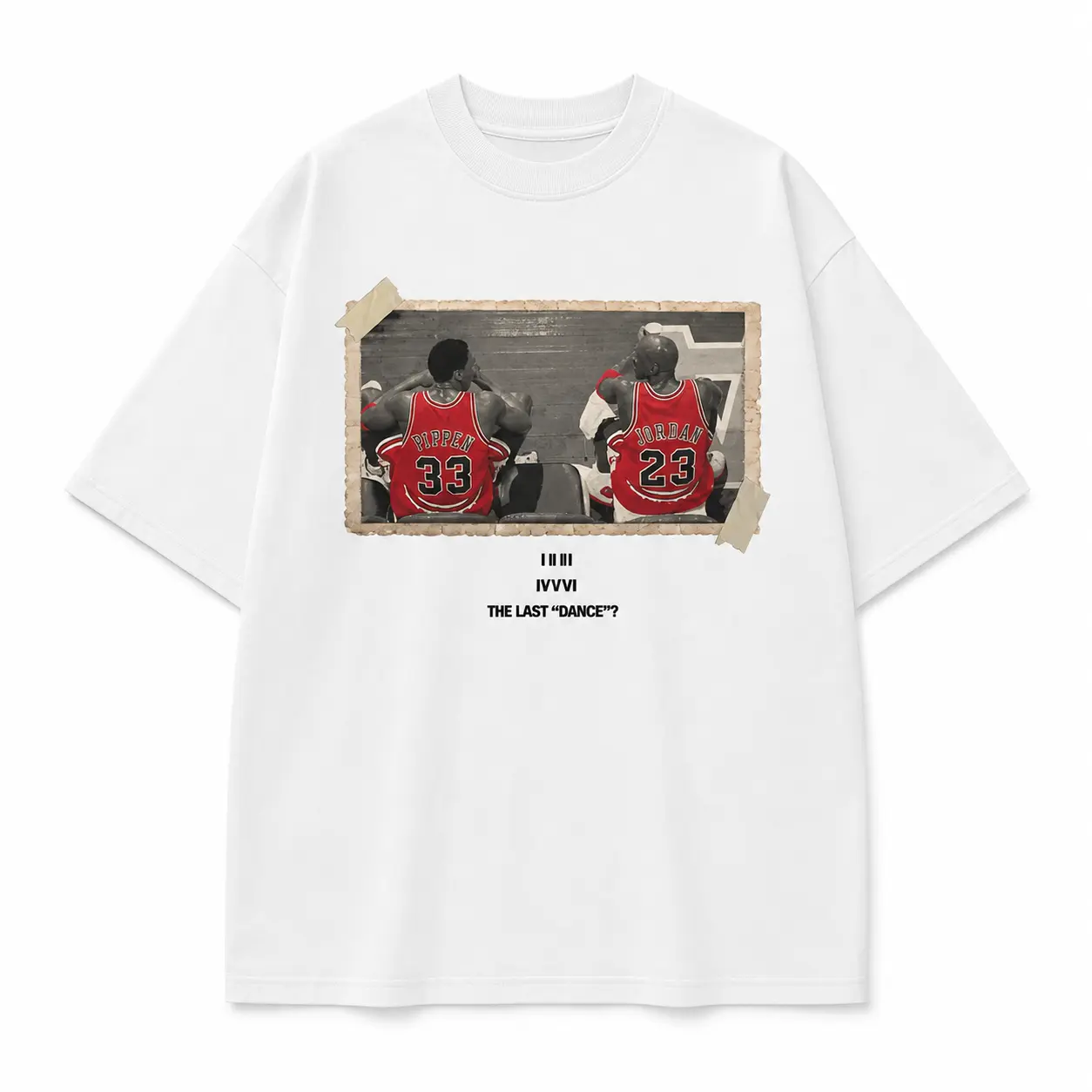Michael Jordan Scottie Pippen The Last Dance Basketball Graphic Tee for Men Women,100% Cotton