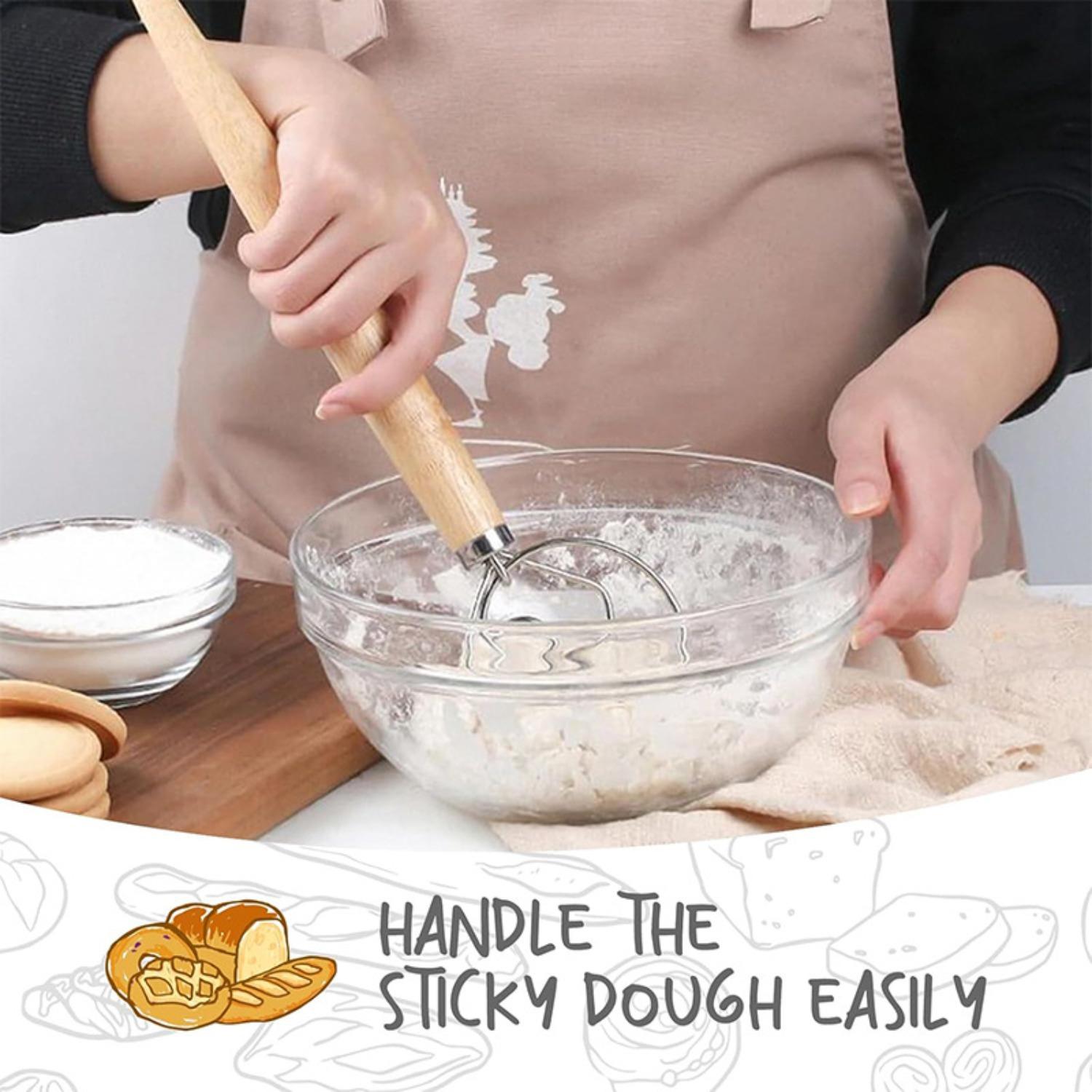 PrimPick Complete set of natural yeast starter making tools | Easy to clean and operate, suitable for both beginners and baking enthusiasts | Natural woven fermentation basket with a complete set of accessories