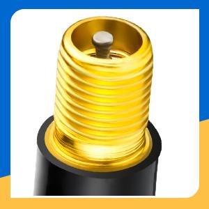 THE WELL KEPT 100 Pcs Tire Valve Stems-TR412, TR413, TR414 - Rubber Black Snap-in, Standard Length - Replacement for Car Tubeless Rim Holes THE WELL KEPT 100 Pcs Tire Valve Stems-TR412, TR413, TR414 - Rubber Black Snap-in, Standard Length - Replacement for Car Tubeless Rim Holes