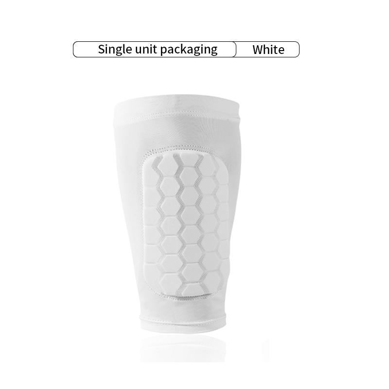 2 Pairs Honeycomb Shin Guards, Short Anti-Slip Calf Compression Socks with Honeycomb Padding, Football Shin Guards, Football Accessories for Kids Teens Adults Outdoor Sports