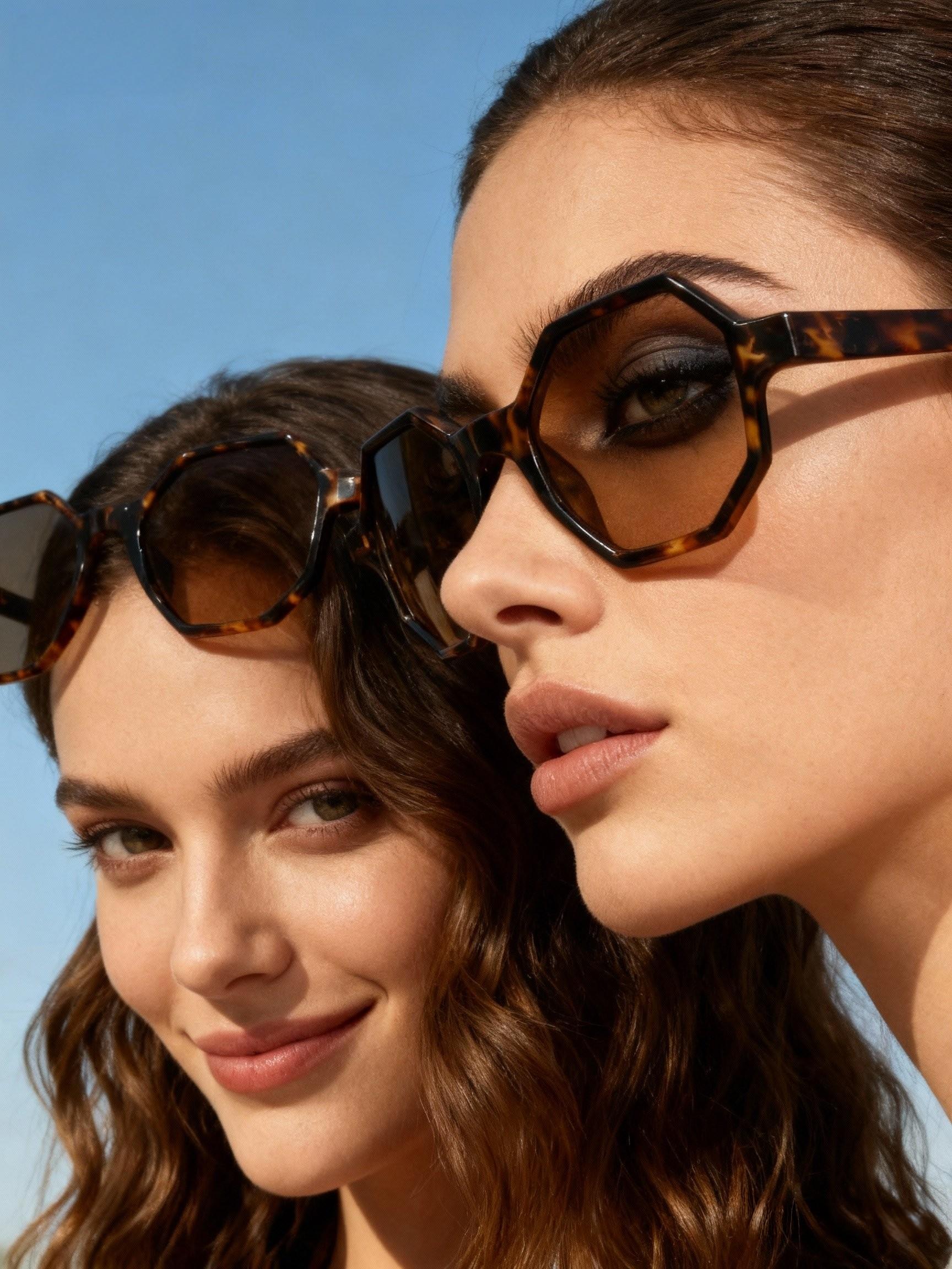 Unisex Uv400 Protection Sunglasses, Anti-Glare Lenses for Outdoor Travel, Street Style, Beach Parties, Cycling, Music Festivals