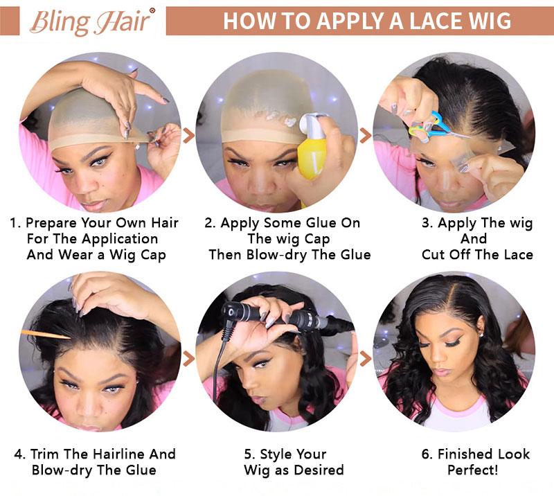 [New In] Bling Hair Chocolate Brown Deep Wave 13x6 HD Transparent Lace Front Wigs Brazilian Deep Curly Human Hair Wigs for Black Women Pre Plucked with Baby Hair 180% Denisty TikTokShopHolidayHaul