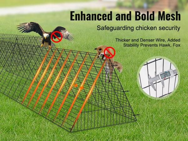 SummerWinsVEVOR Chicken Tunnels, 287x 78.7x 24.2 inch(LxWxH) Chicken Tunnels for Yard, Portable Chicken Tunnels for Outside with Corner Frames, 2 Sets, Suitable for Chickens, Ducks, Rabbitsdealsforyoudays SummerWinsVEVOR Chicken Tunnels, 287x 78.7x 24.2 inch(LxWxH) Chicken Tunnels for Yard, Portable Chicken Tunnels for Outside with Corner Frames, 2 Sets, Suitable for Chickens, Ducks, Rabbitsdealsforyoudays