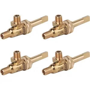 4418500200 Gas Burner Valve Jade Range Gas Valve 1/8" Mpt X 3/8-27 4 Pack | 4418500200 Horizontal Split Valve