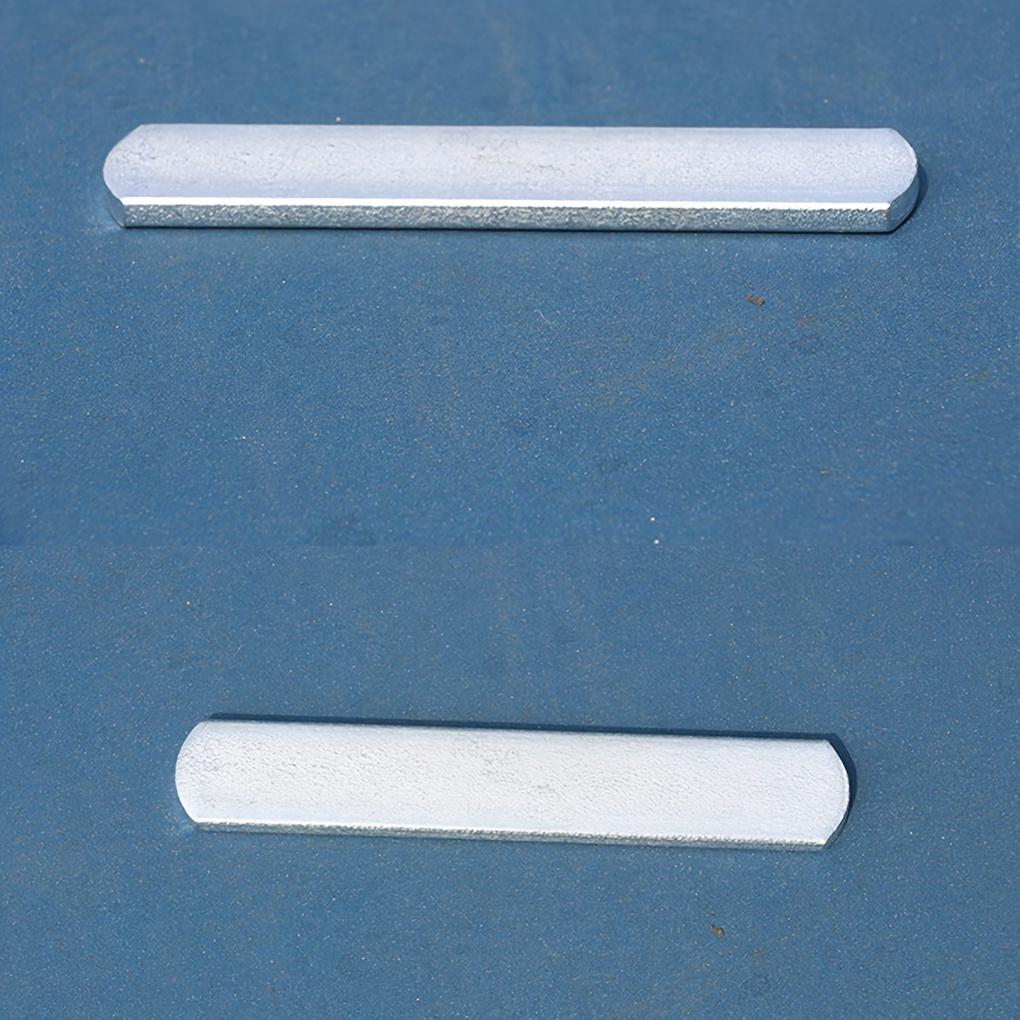 5pcs Adjustable Weighted Vest Steel Plates with Round Ends for Leg Protection, Rust-Resistant Strength Training Weights, Easy to Use