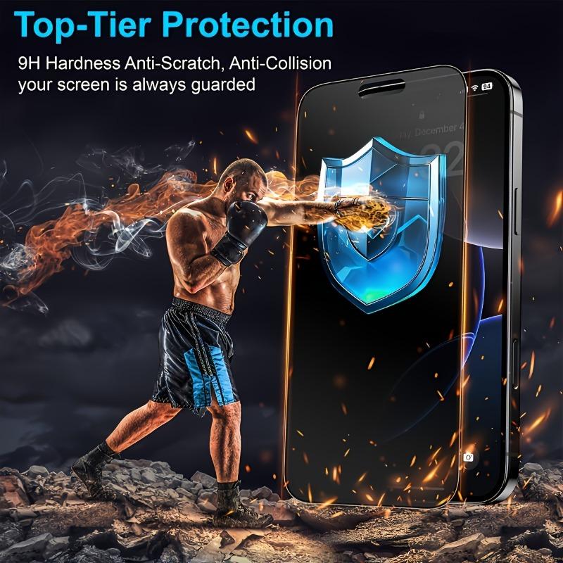 Privacy Protective Screen Protector Film, Compatible iPhone Models, Full Coverage Design, Easy Installation, Durable Protection, Accessories