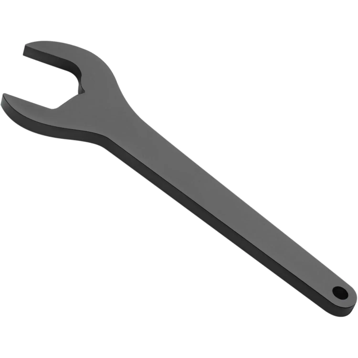 Single Open Ended Spanner 30mm Mechanics Wrench, Black, 1 Pack