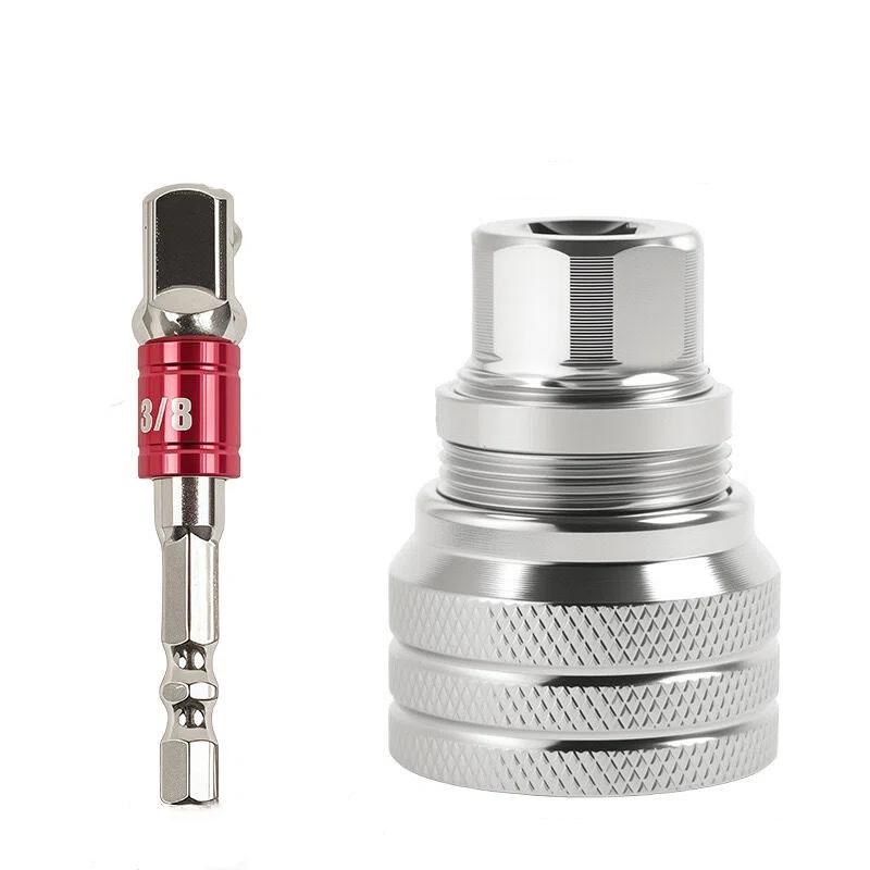 Multi-Functional Universal Socket Wrench Tool, Adjustable Universal Socket for 3/8 Inch Interface, Professional Repair Tool