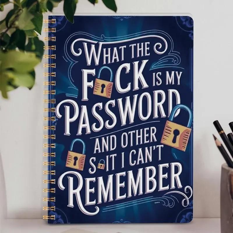 Simple Password Book, Minimalist Advanced Address Password Manager, Quick Access Website Password Storage, Perfect Home Office Gift, Planner Notebook