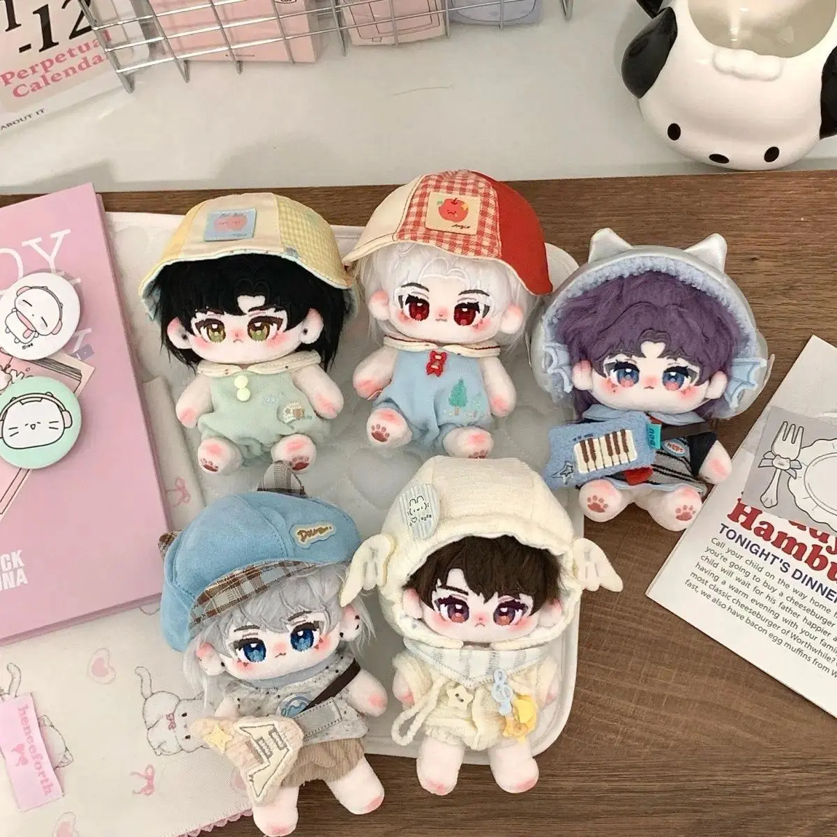 Love and Deepspace Rafayel Xavier Zayne Caleb Sylus Game Fanatics 10cm Stuffed Plush Cotton Toy Adult and Children Collect Gifts
