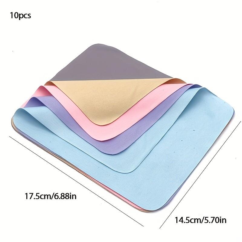 Microfiber Cleaning Cloth, Anti-Scratch, Anti-Static, Soft for Glasses, Camera Lenses, Screens, Reusable, Ideal for Phones, Tablets, Cameras