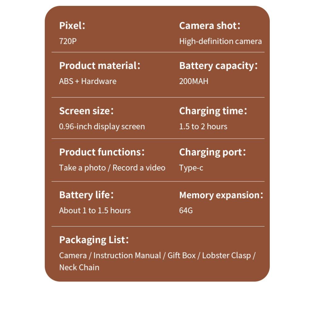 Mini Keychain Digital Camera (Including 32GB Memory Card, Card Reader and Adapter) It Supports Photo Taking and Video Recording, and Is A CCD Flip-screen. It Is An Awesome Gift for Holidays and Christmas, Pocket Camera, Digital Camera Recorder