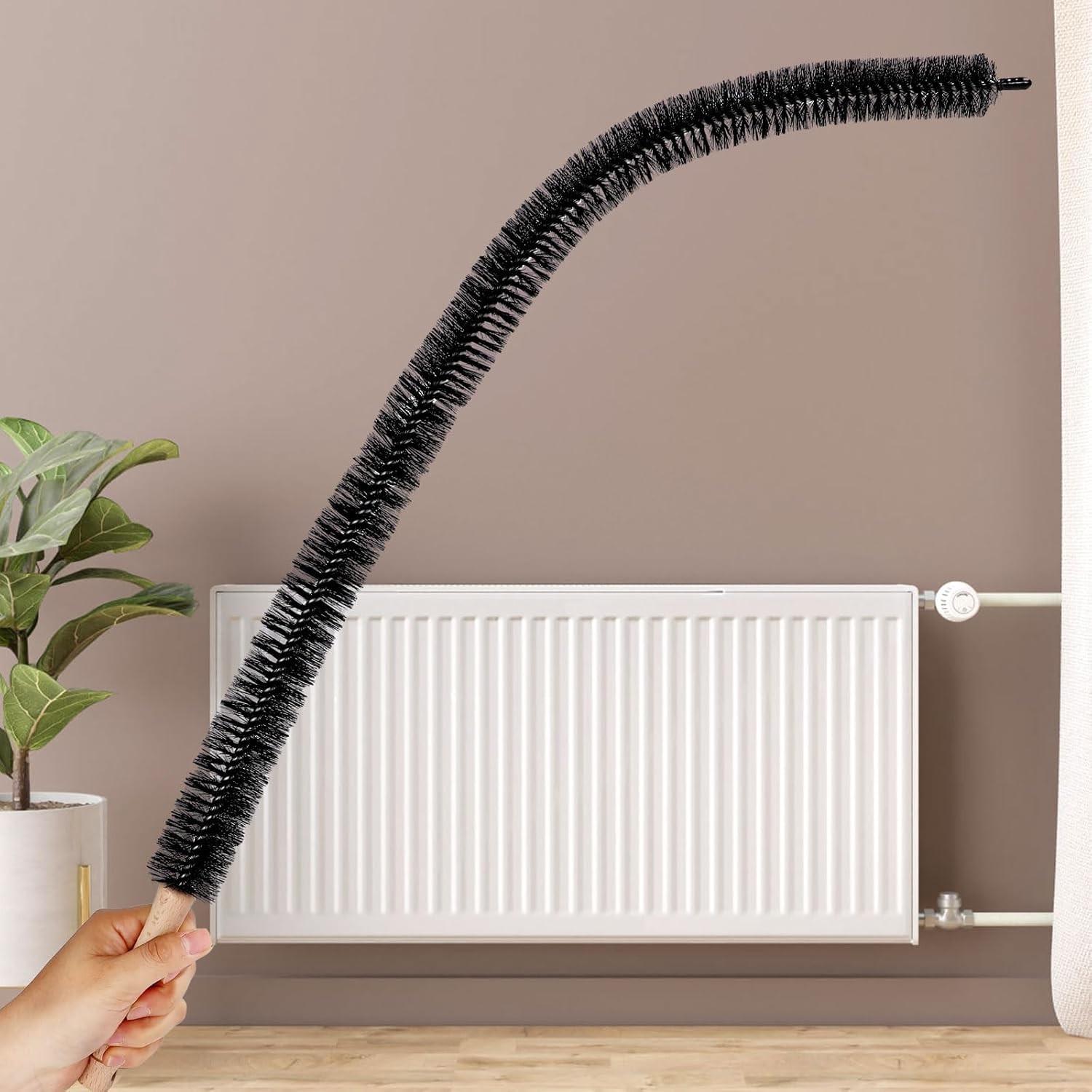 Long Flexible Drying Machine Vent Cleaner Brush, Refrigerator Condenser Coil Cleaning Tool, Air Conditioner Vent Cleaning Brush, Household Cleaning Tool