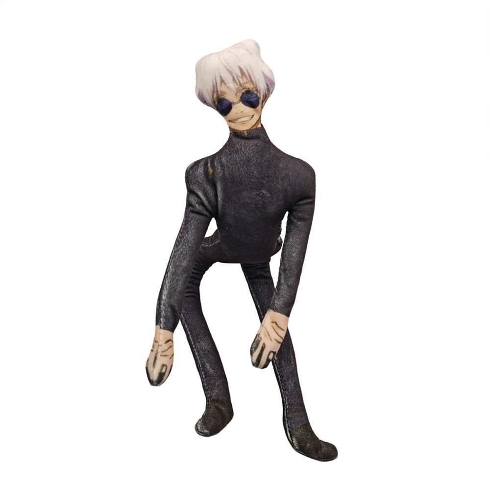Anime JJK Plush Gojo Satoru Plushies Dolls Fushigura Megumi Slender Twistable Shape Stuffed Toys Abstract Festivals Gifts 28cm