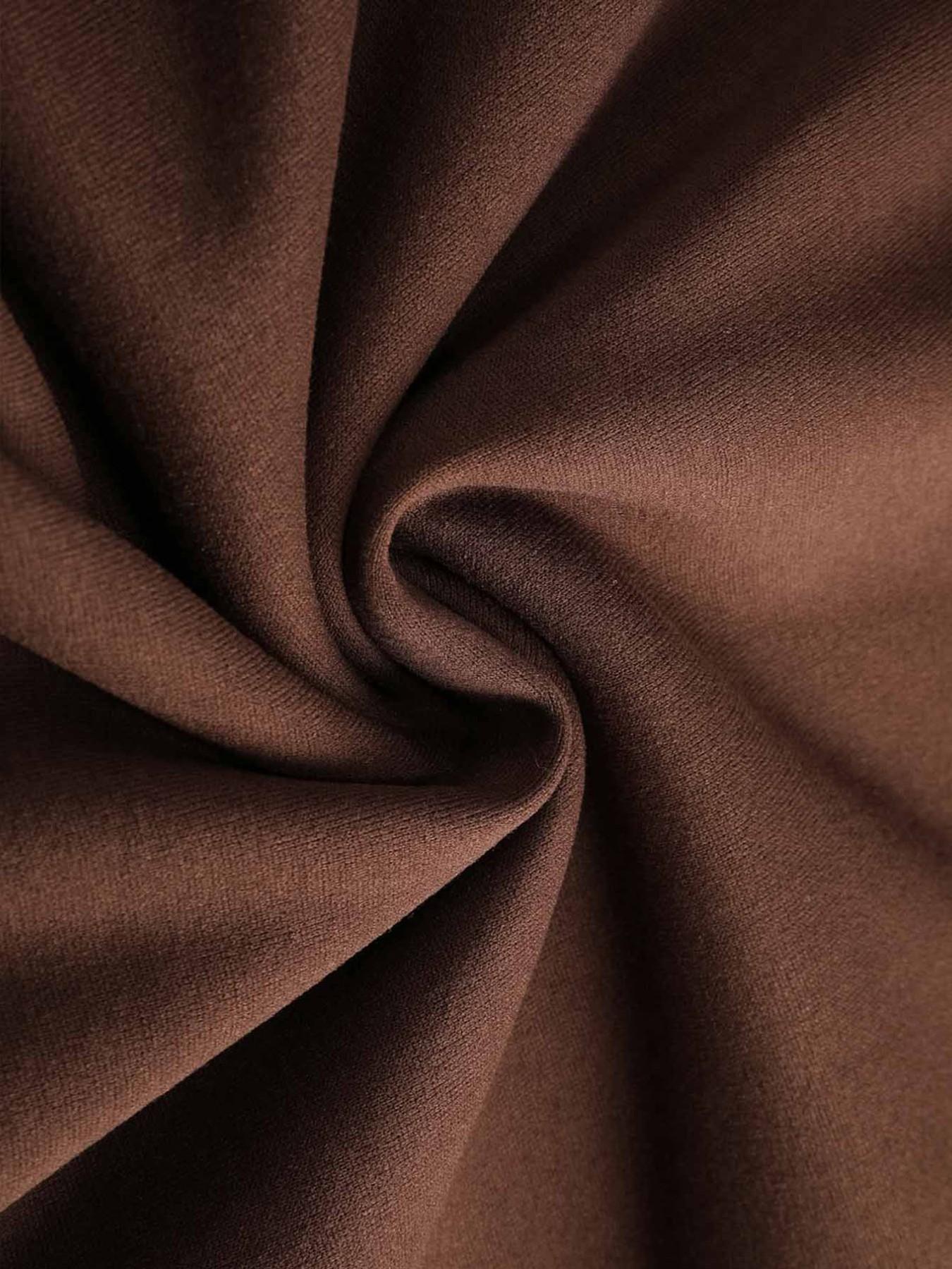 Men's Fall Winter American Streetwear Fox Print Hooded Fleece Sweatshirt, Versatile Sportswear Casual Loose Fit Hoodie