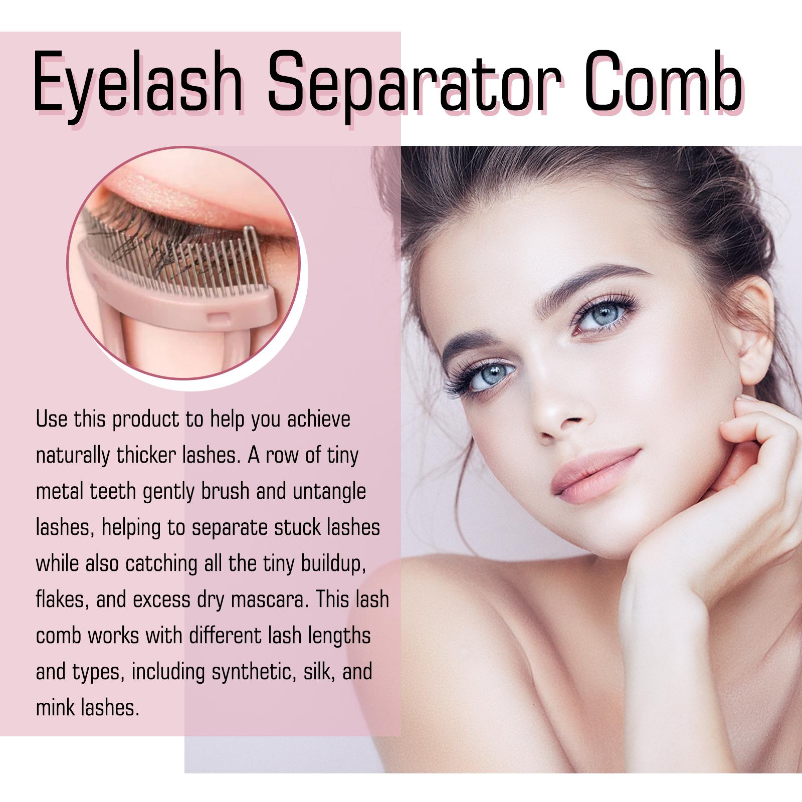 Eyelash Filter Separator Comb Eyelash Multi-Function Brush To Remove Eyelash Clumps Sticky Curl