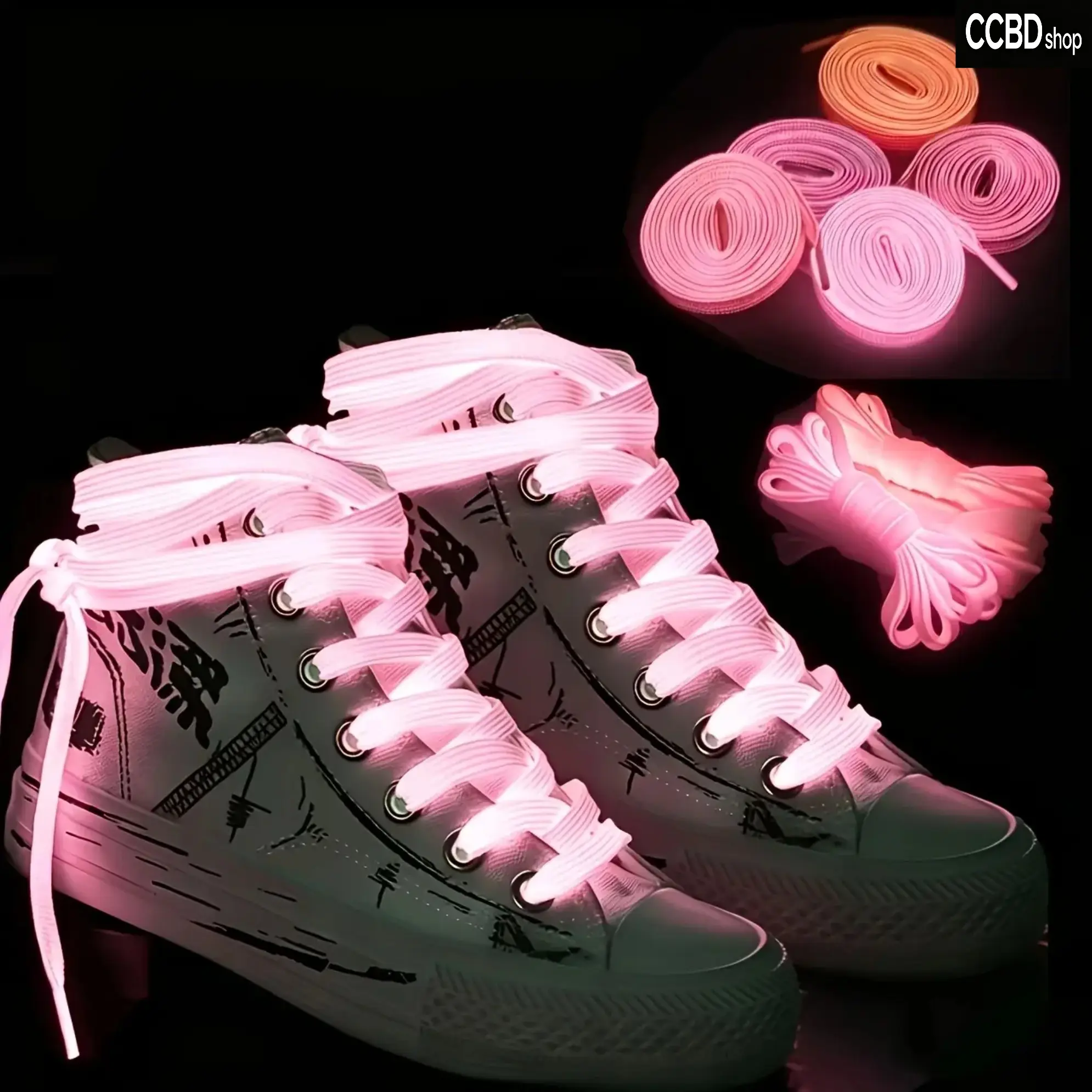 6 Pairs No-Tie Reflective Shoelaces, Colorful Elastic Sneaker Laces, Glow Neon Shoe Strings for Sneakers, Easy Slip-On Replacement Laces for Running, Sports & Daily Wear