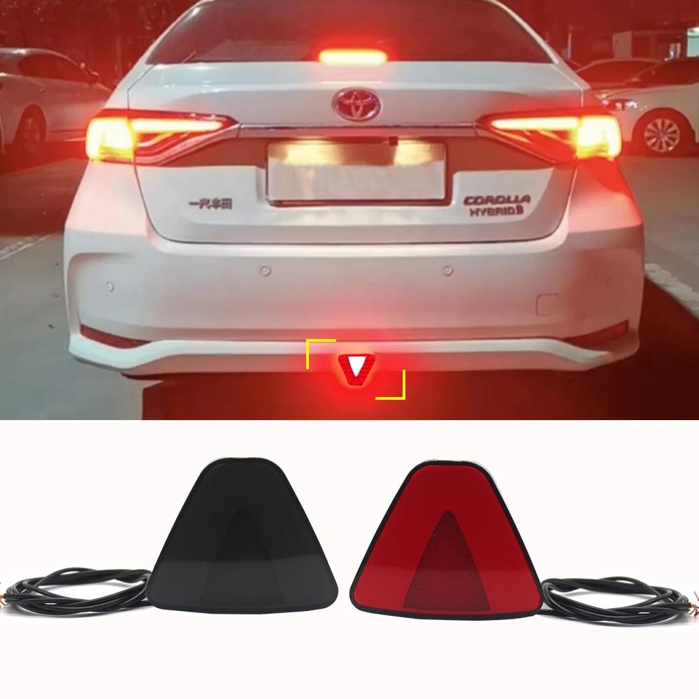 Car Motorcycle LED Brake Pilot Light Rear Tail Flash Lights Auto Warning Reverse Stop Safety Signal Lamp Led Blinker 12V