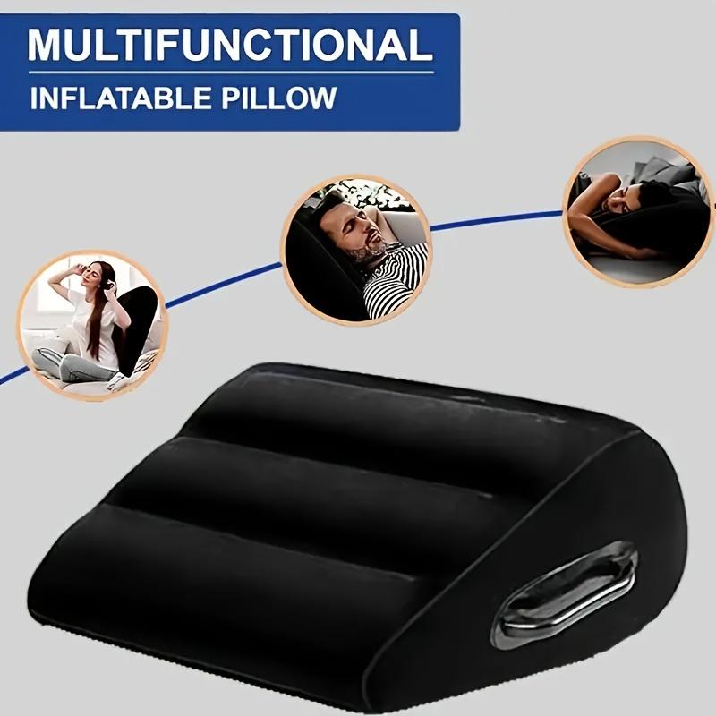 Portable Footrest Elevated Triangular Pillow Reading Headrest, Relieve Fatigue, Comfortable Rest Pad for Travel and Home Use
