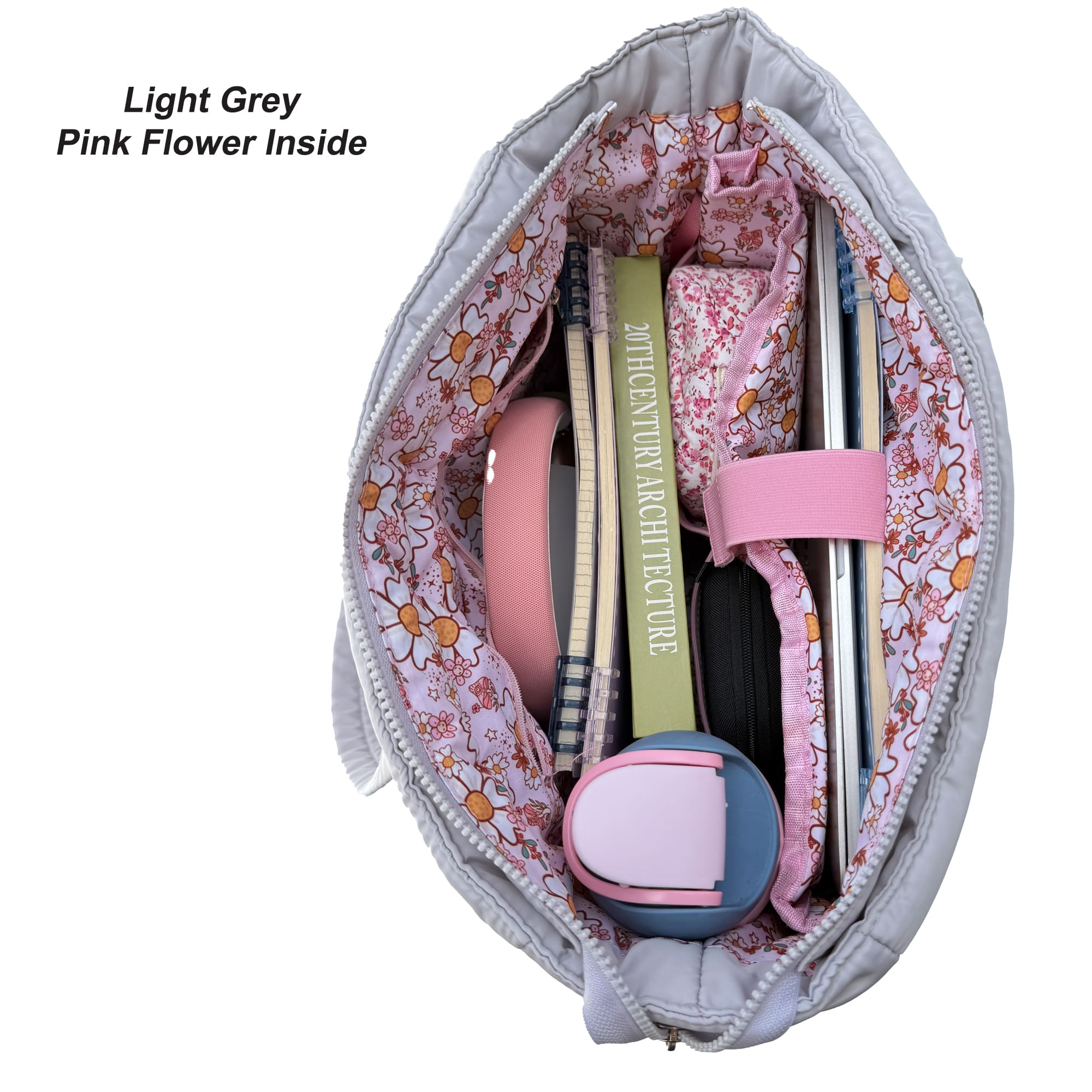 CozyLoucia Cute Puffer Tote Bag for Women Pink Flower Print Interior Laptop Shoulder Handbag, Lightweight Best Tote Bag for Work with Multiple Compartments for Travel , Work and School, Quilted Puffer Bag, Gifts For Women DealsforYouDays CozyLoucia Cute Puffer Tote Bag for Women Pink Flower Print Interior Laptop Shoulder Handbag, Lightweight Best Tote Bag for Work with Multiple Compartments for Travel , Work and School, Quilted Puffer Bag, Gifts For Women DealsforYouDays