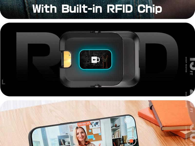 SUPCASE 3-in-1 Magnetic Wallet for iPhone 16/15/14/13/12 & Non-MagSafe Phones - 5 Card Holder, Adjustable Phone Stand, AirTag Slot & RFID Protection - Includes Magnetic Adapter for All Devices SUPCASE 3-in-1 Magnetic Wallet for iPhone 16/15/14/13/12 & Non-MagSafe Phones - 5 Card Holder, Adjustable Phone Stand, AirTag Slot & RFID Protection - Includes Magnetic Adapter for All Devices