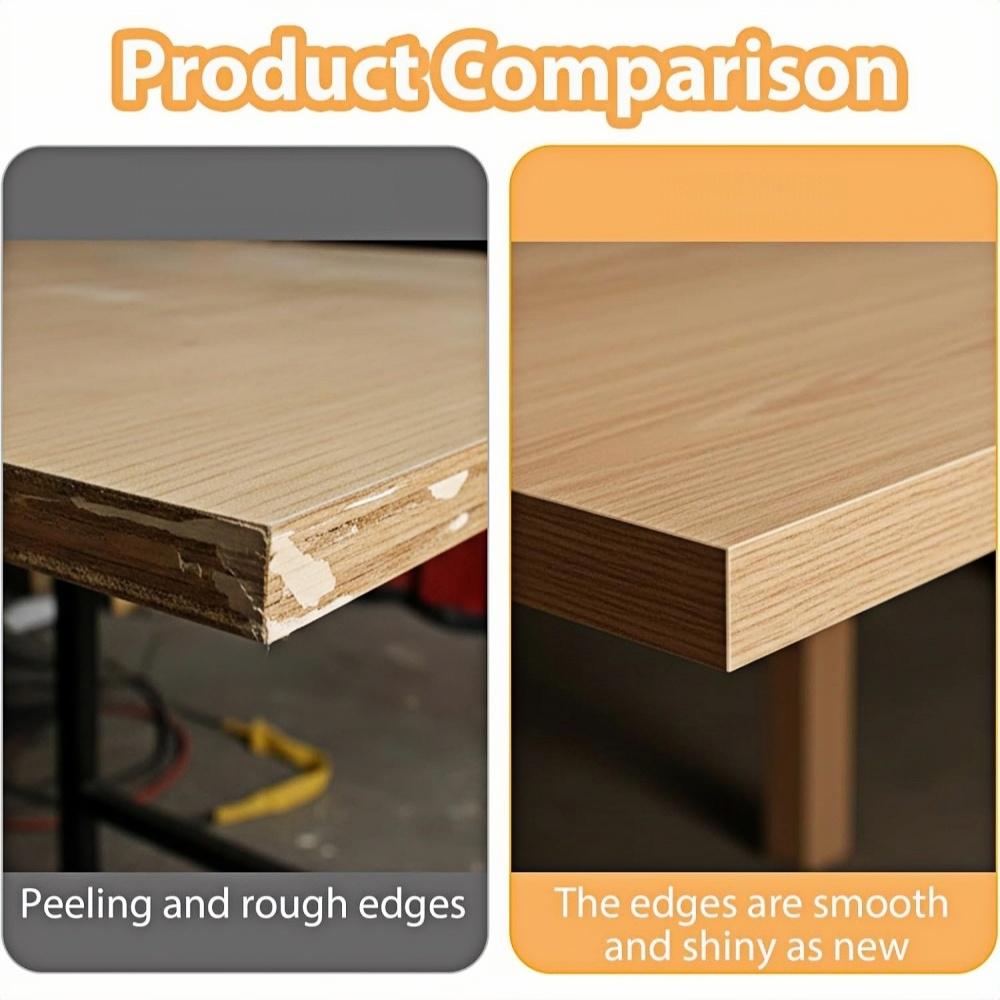 1pc 3cmx10m Self-adhesive Wood Grain Edges Banding Strip, Self-Adhesive PVC Furniture Edges Tape， Flexible Wood Grain Tape, Suitable for Cabinet Edges, Furniture, and Photo Frames