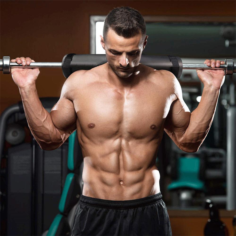 Squat Pad - Foam Barbell Pad for Squats Cushion, Lunges & Bar Padding for Hip Thrusts - Standard Olympic Weight Bar Pad - Provides Cushion to Neck and Shoulders While Training Workout Equipment Exercise Equipment