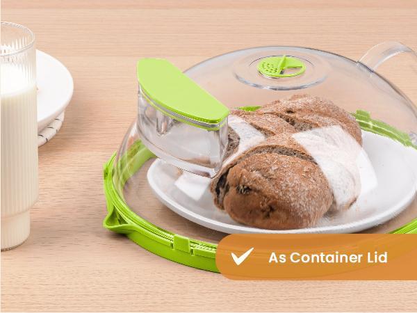 【Gracenal】12 Inch Microwave Splatter Cover, Upgraded Microwave Cover for Food with Water Steamer, Integrated Handle, Splatter Guard, Kitchen Gadgets & Accessories, House Warming Gifts New Home 【Gracenal】12 Inch Microwave Splatter Cover, Upgraded Microwave Cover for Food with Water Steamer, Integrated Handle, Splatter Guard, Kitchen Gadgets & Accessories, House Warming Gifts New Home